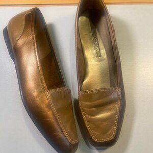 Enzo Angiolini - Size 8M - Women's Tan Leather Loafers